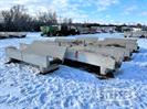 (7) Cement J-feed bunks,